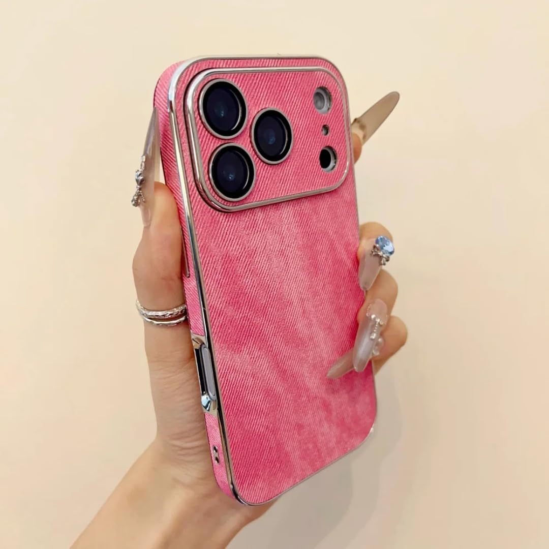 Coque de Protection Style Jean pour iPhone 17 Pro et Esprit Rétro - 8