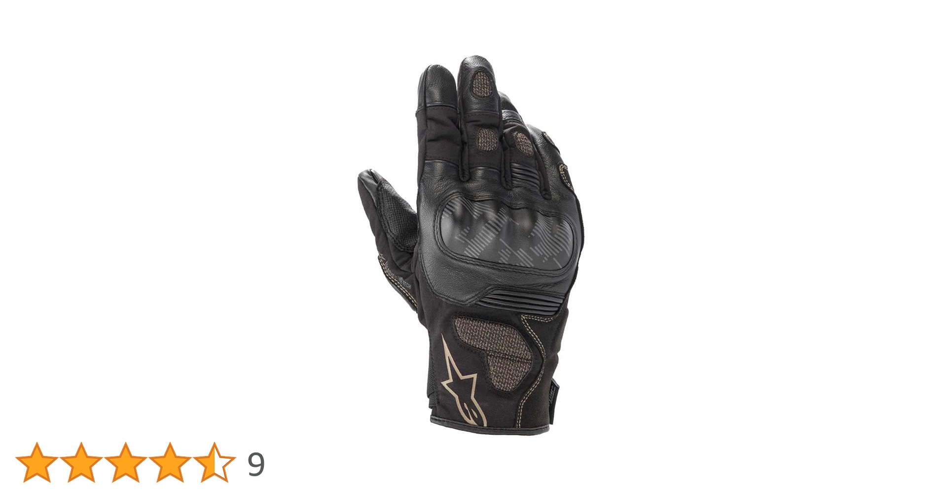 Amazon | [アルパインスターズ] バイクグローブ 1250 BLACK SAND