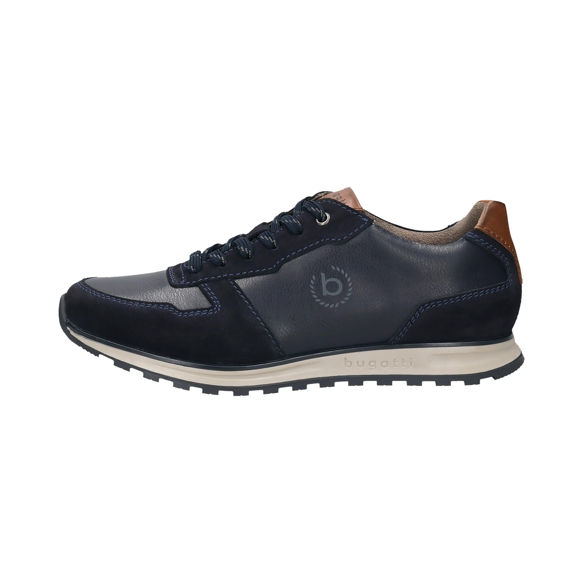 bugatti Herren Low-Top Sneaker, Männer Halbschuhe, Wechselfußbett