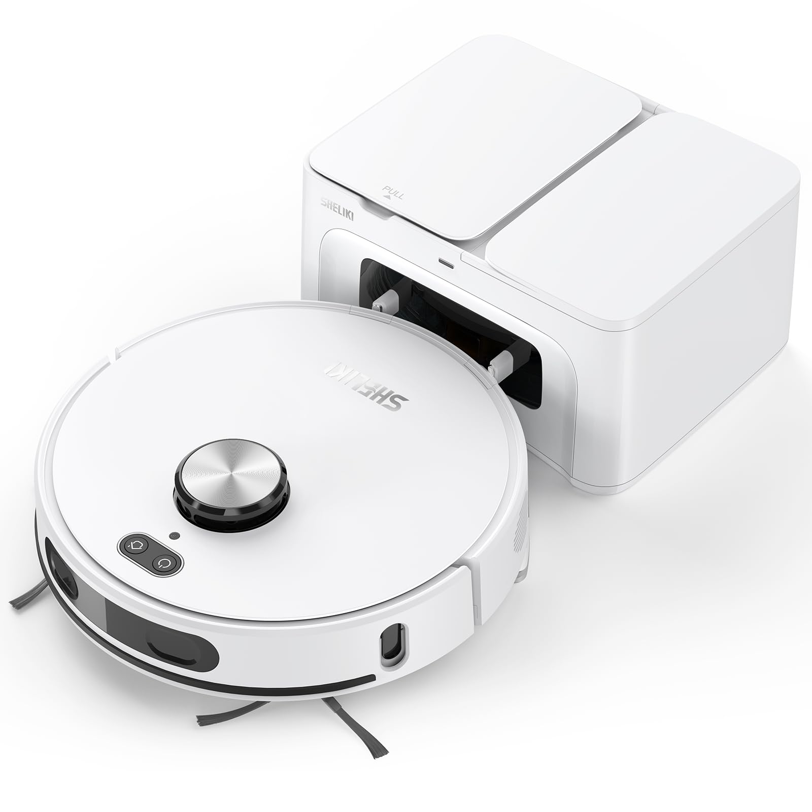 Photo 1 of SHELIKI D60S MAX Robot Vacuum and Mop Combo