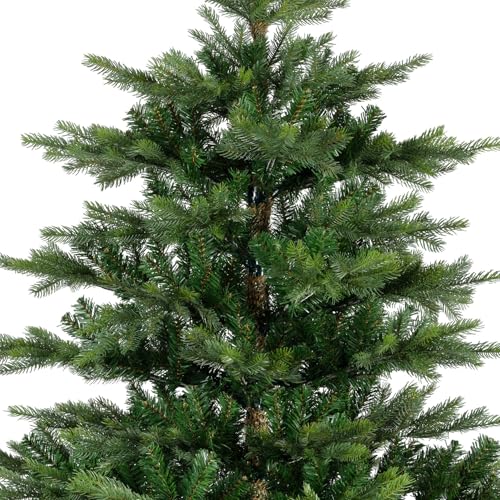 Kaemingk Everlands Künstlicher Weihnachtsbaum „Grandis Fir“ 180 cm – Real & Soft Needle Technologie, naturgetreue Tanne mit 56 Zweigen… – Ansicht 2