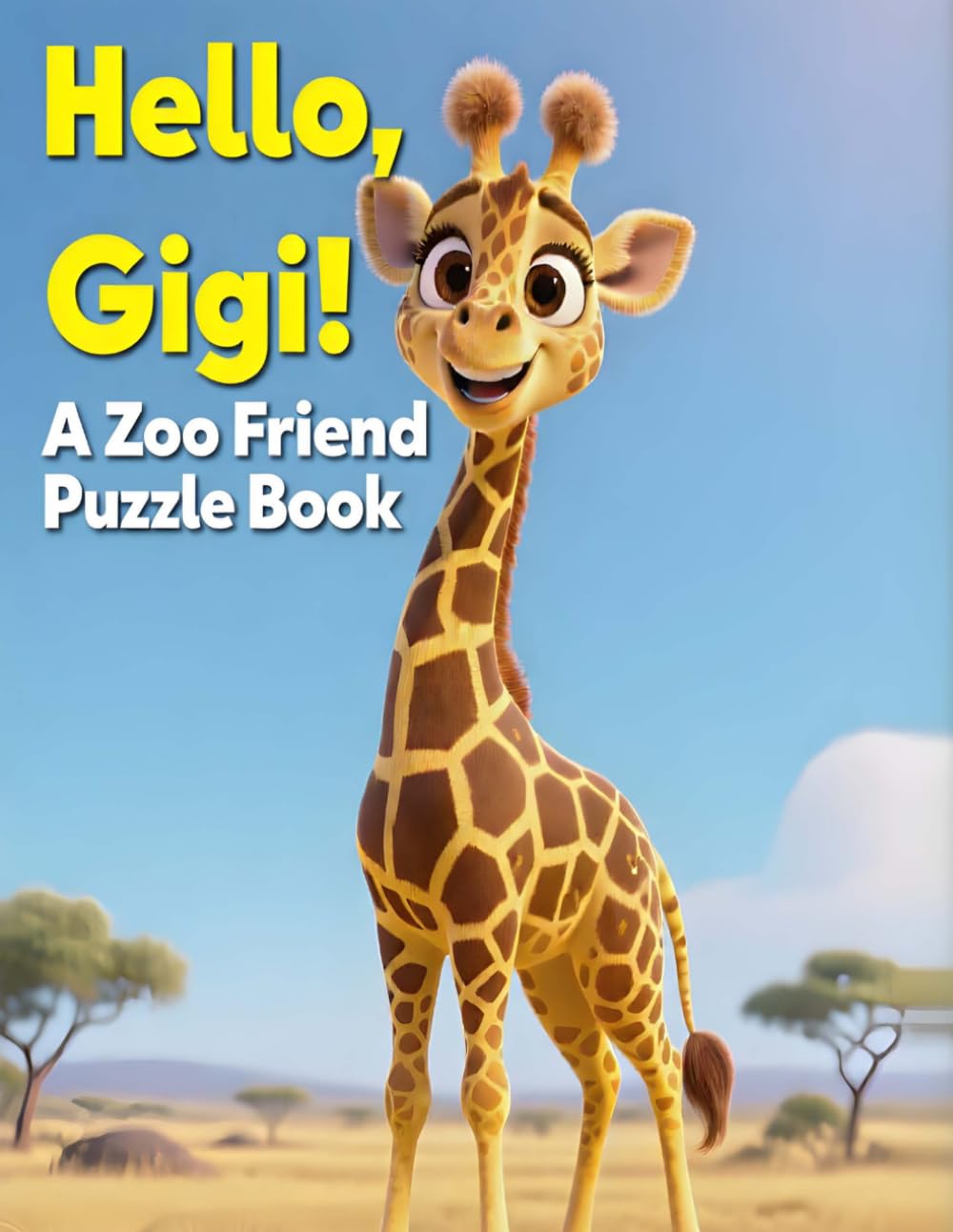 Hello, Gigi!: A Zoo Friend Puzzle Book