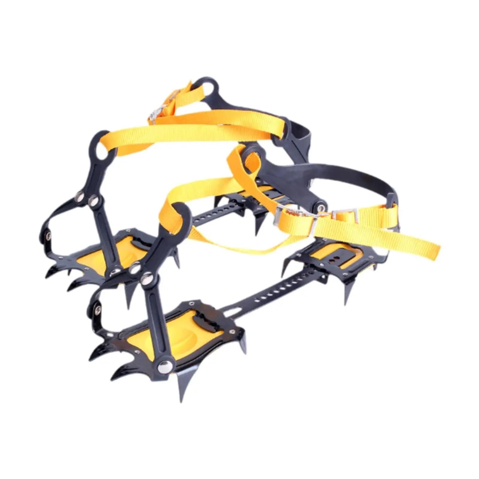 Crampons 10 Ice Crampons Snow Grippers for Climbing Hiking Outdoor Sports pour randonnée hivernale