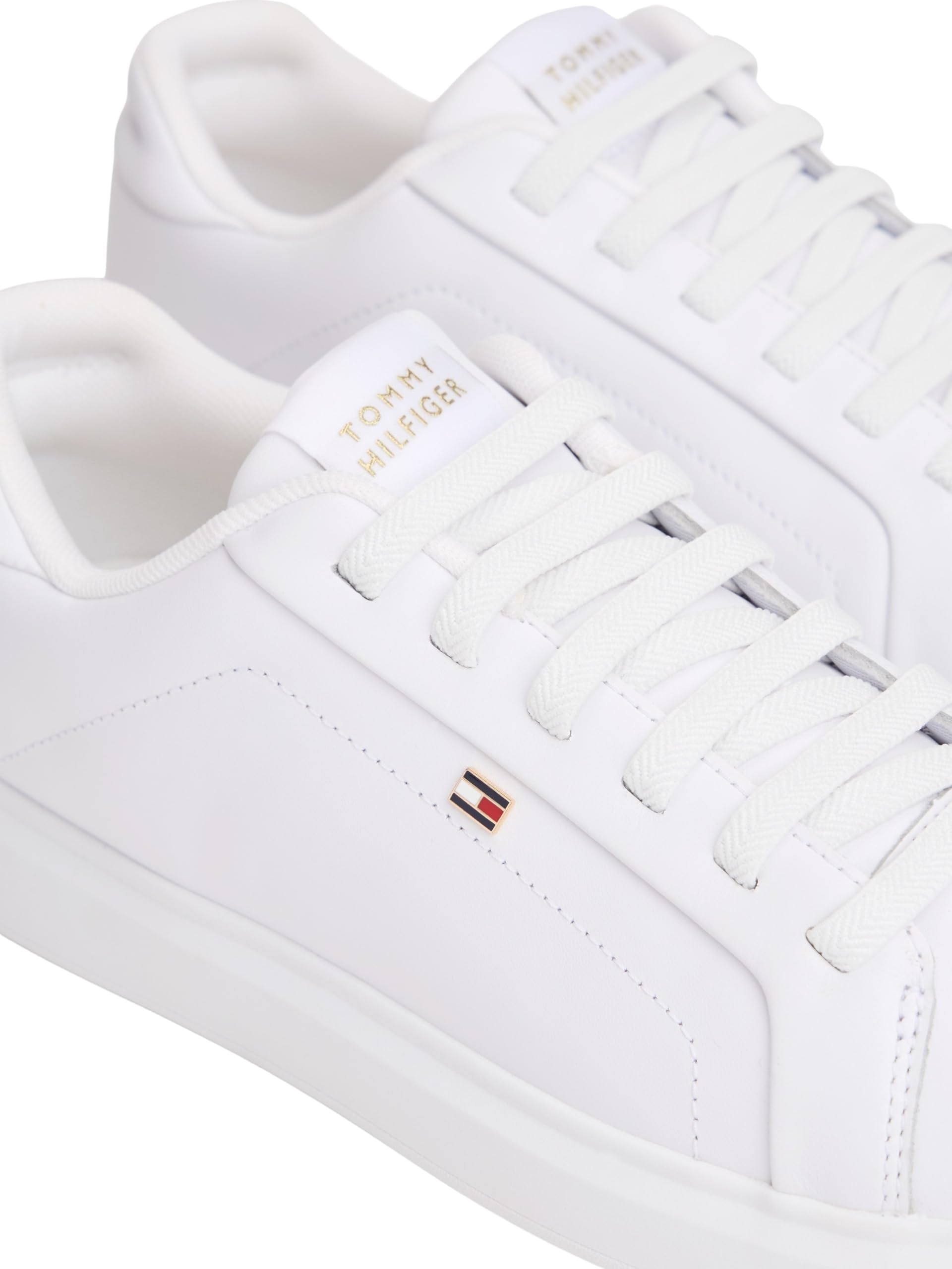 Tommy Hilfiger Damen Th Icon Court Light Fw0fw08948Low Top