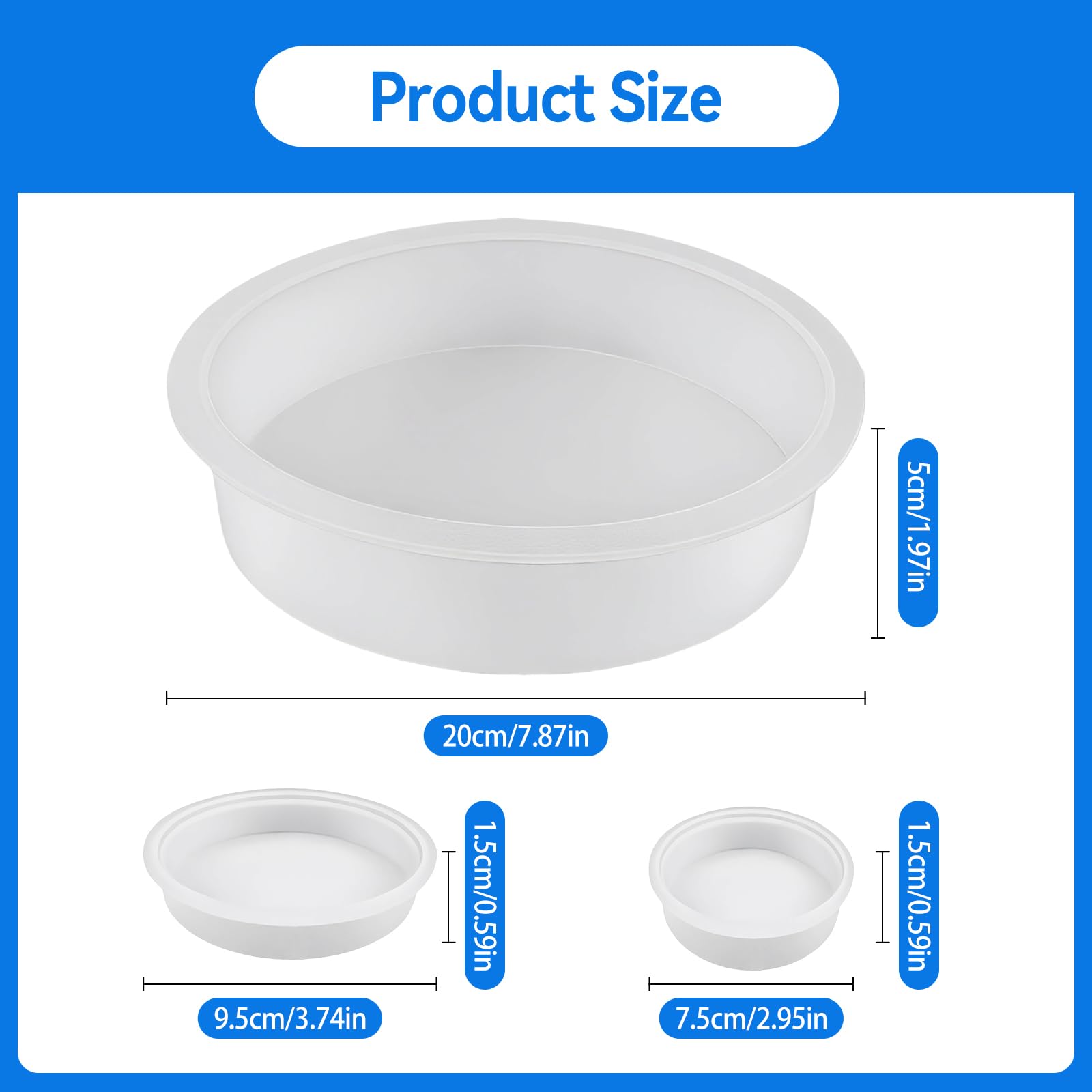 Moule Silicone Porte-Savon Résine Époxy 12.5x9.5x2.5 Cm - Avec Trous Drainage - Bricolage DIY