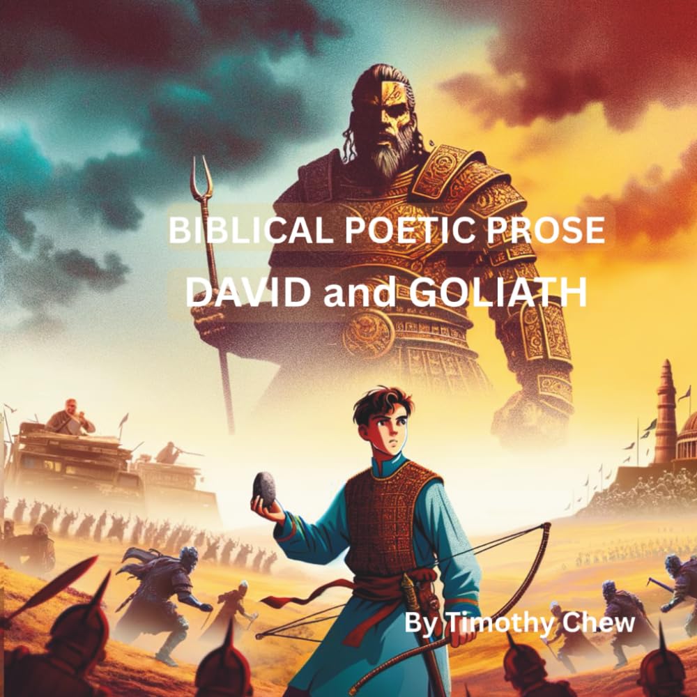 BIBLICAL POETIC PROSE: DAVID and GOLIATH (The Spoken Light Series: Poetic Retellings of Bible Stories with Full-Color Illustrations)