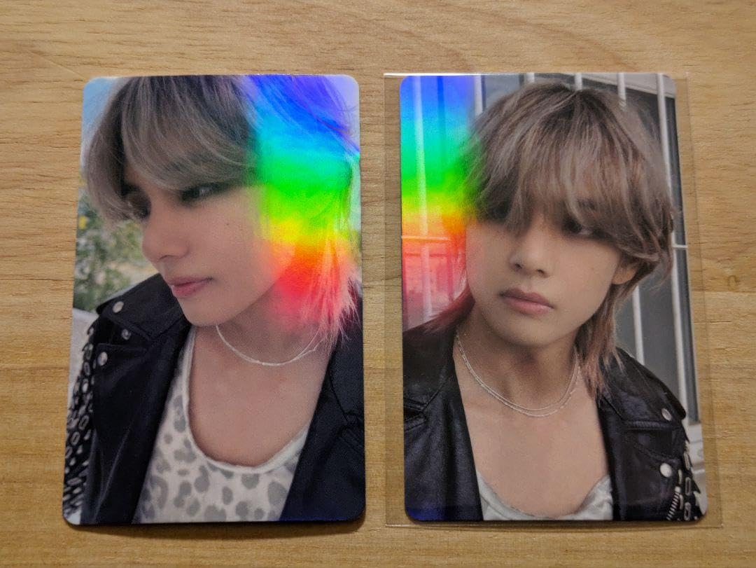 Amazon.co.jp: bts v 'layover' 3形態セット 限定フォトカード 2