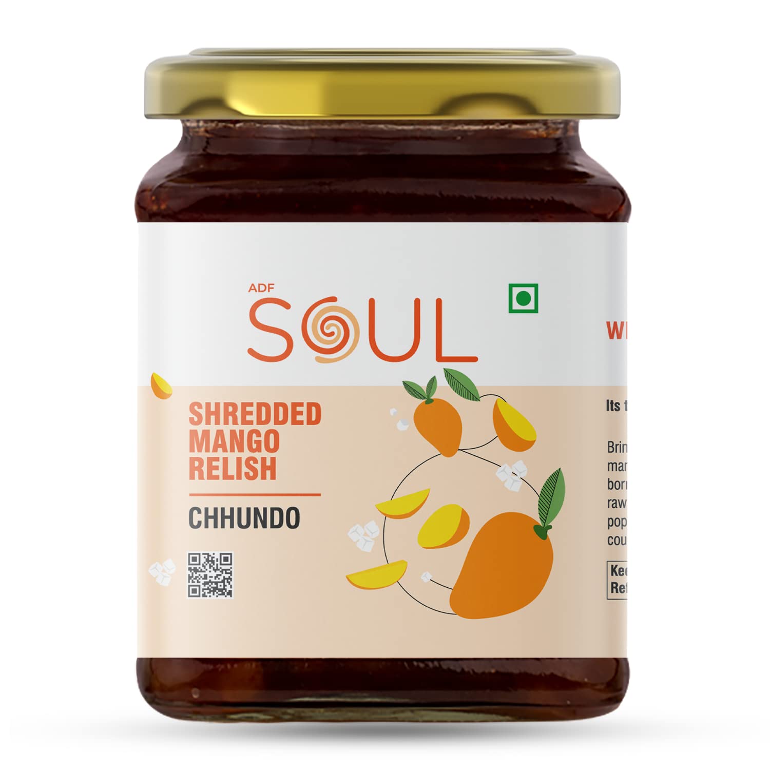 Soul Shredded Mango Relish Chhundo Pickle 325 Grams - A Burst of Sweetness and Vibrant Flavors (B0BCWSMMR6) Amazon Price History, Amazon Price Tracker