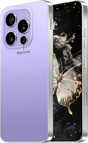 Miniatura 18 de Teléfono celular desbloqueado de 16 pm, pantalla HD de 6.99 pulgadas, teléfono 5G de 16+512 GB desbloqueado, Android 14.0, cámara de zoom de 68+108