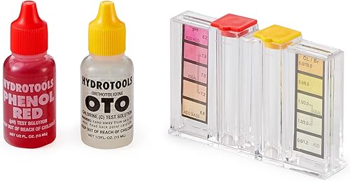SWIMLINE HYDROTOOLS - Kit de prueba de agua de piscina de clorobromopH económico
