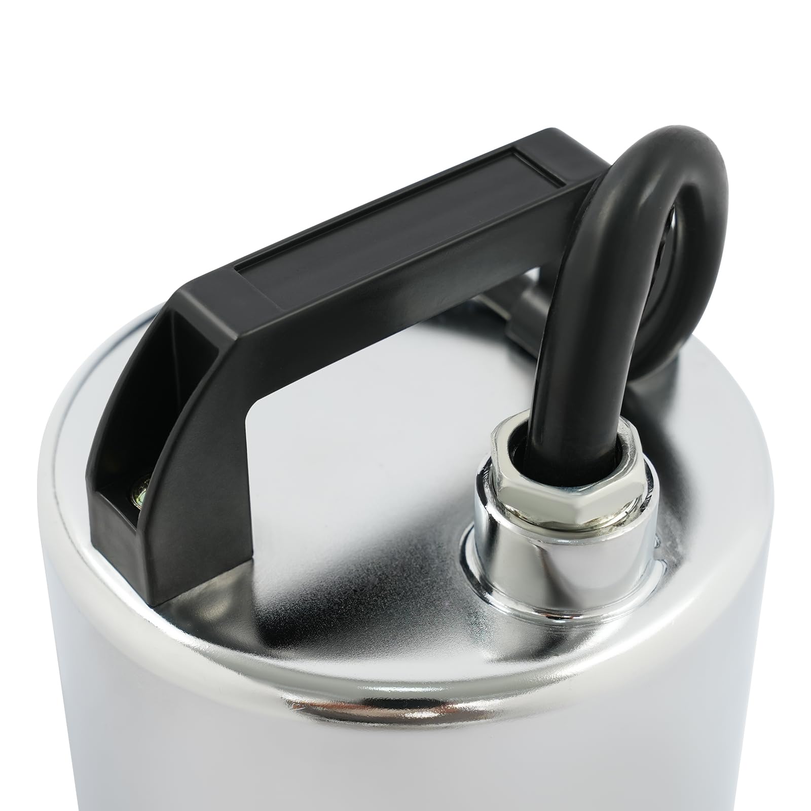 Bomba sumergible de acero inoxidable de 24 V y 200 W, con salida de 2 pulgadas y 3 adaptadores de manguera, altura de extracción: 10 m, 100 L/min