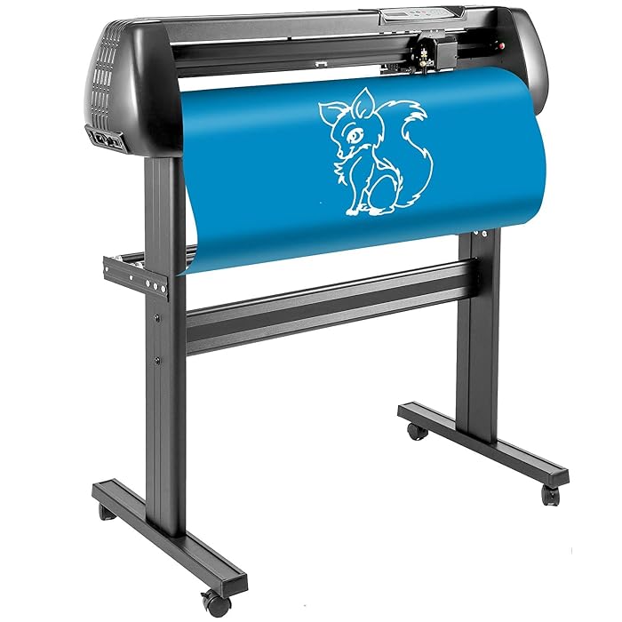 Buy VEVOR 34inch Vinyl Cutter Machine 870mm Basic Vinyl Plotter Cutter