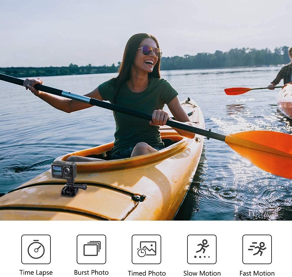 AKASO Brave 7 LE Action Cam 4K 30FPS 20MP WiFi, kamera nurkowa 40M z ekranem dotykowym IPX7, kamera stabilizująca EIS 2.0 z podwójnym ekranem i pilotem do pływania, surfowania i nurkowania