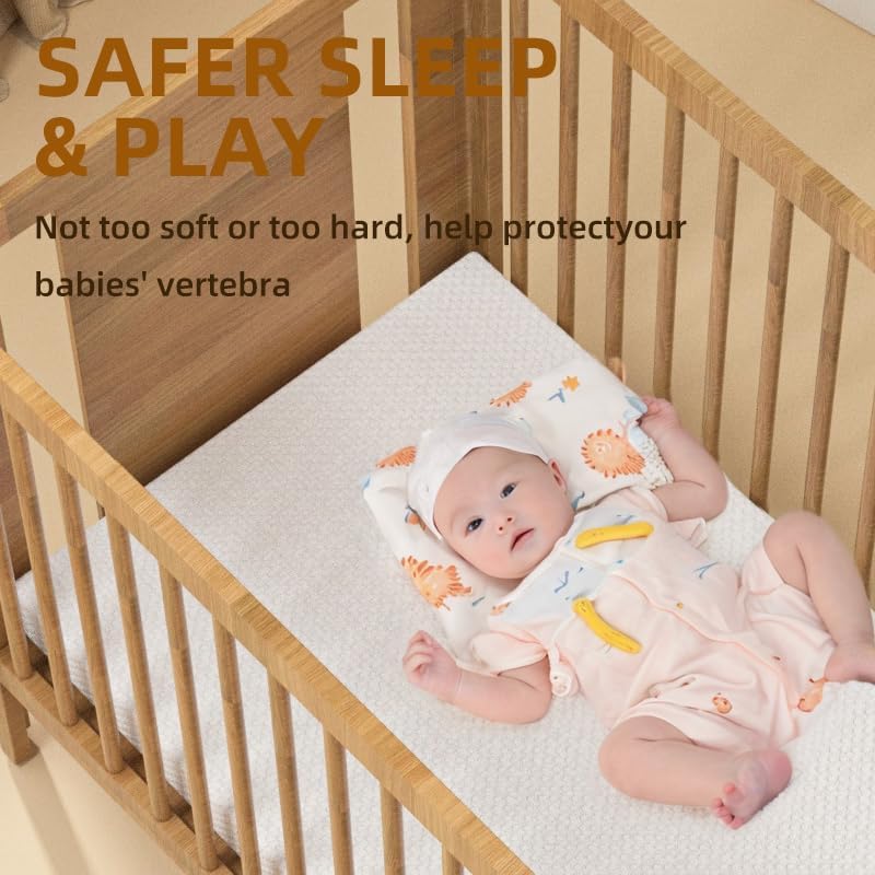 Miniatura 4 de Cubrecolchón para cuna de bebé compatible con Baby Delight de 20 x 33 pulgadas, Mika Micky, KoolaBaby, Angelbliss Dream On Me Bedside Sleeper,