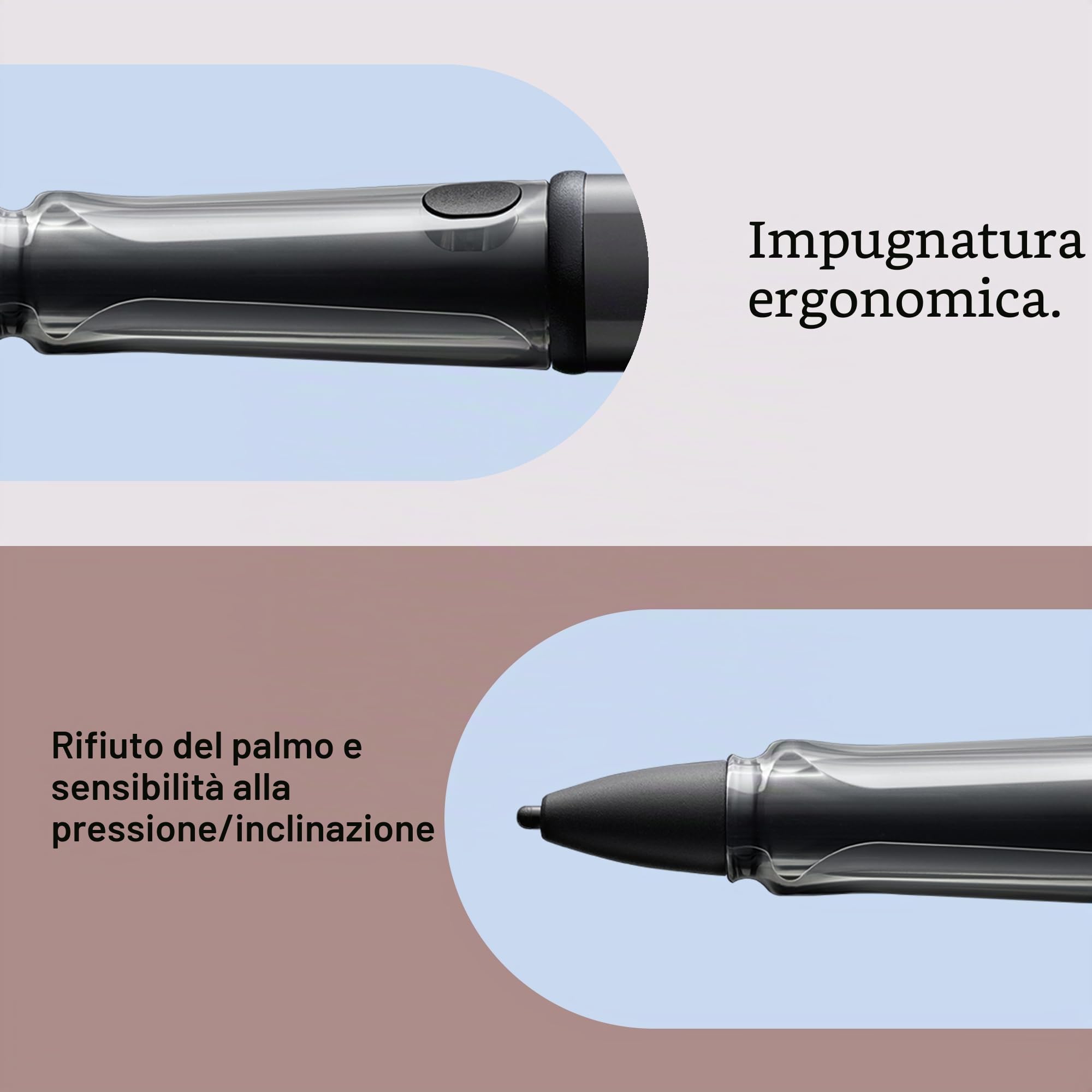Lamy AL-star EMR black (punta PC/EL) - Penna stilo per molti dispositivi Android - con impugnatura ergonomica - scrittura e disegno precisi su supporti digitali - con tasto funzione