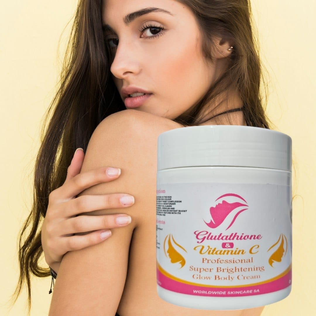 Glutathione & Vitamin C Professional Super Brightening Glow Body Cream, Worldwide Skincare SA : Amazon.co.za: Beauty Glutathione & Vitamin C Professional Super Brightening Glow Body Cream, Worldwide Skincare SA : Amazon.co.za: Beauty