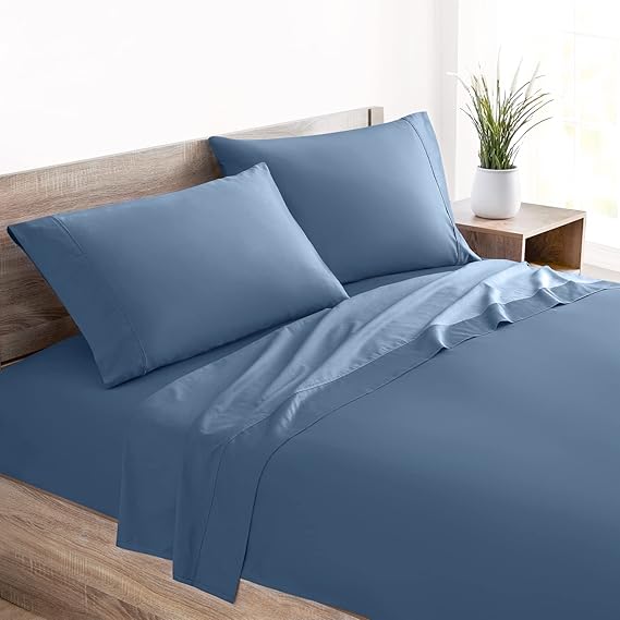 Mellanni 400 Thread Count Queen Bed Sheets Set 100