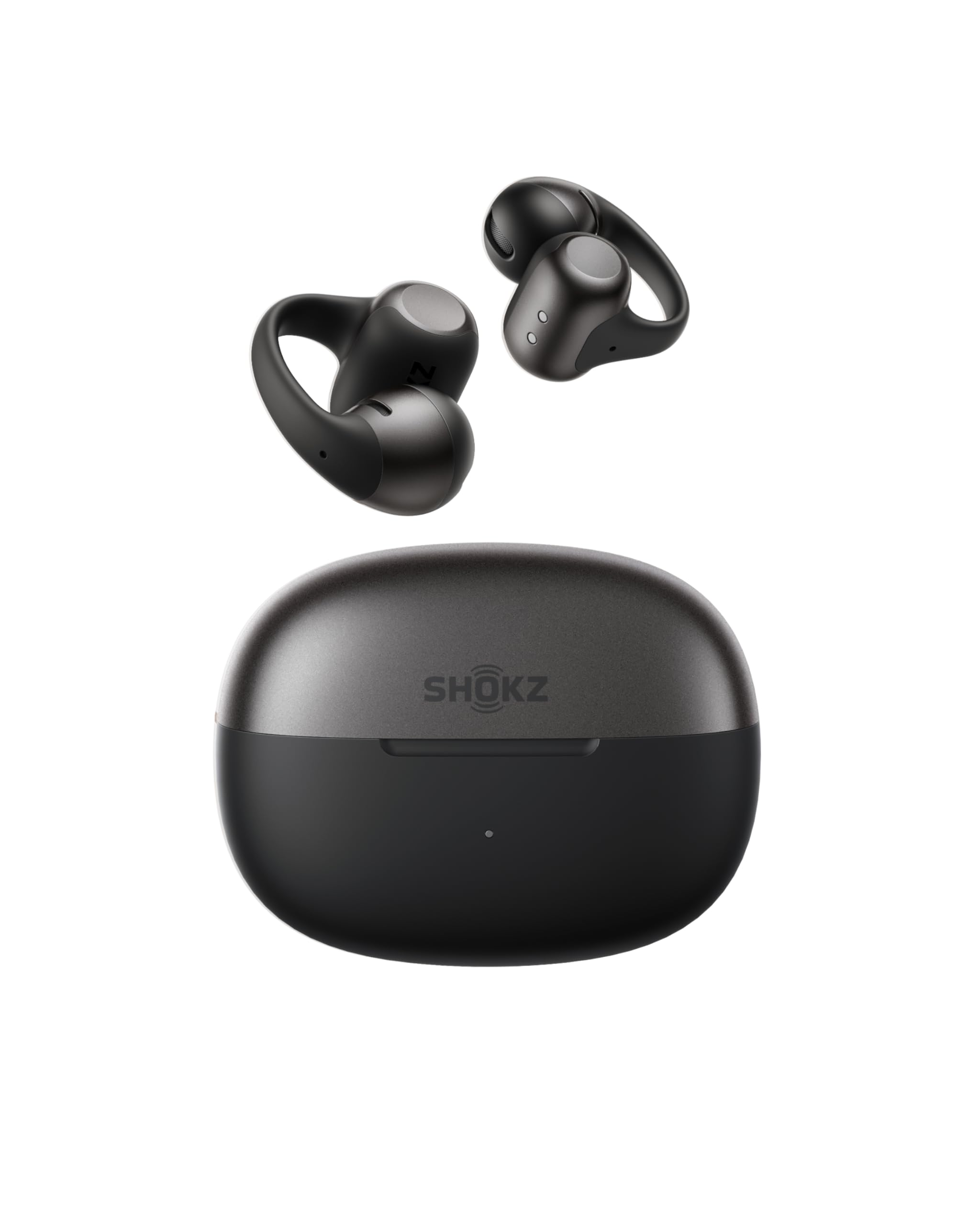 SHOKZ OpenDots 2 Open-Ear Clip-On Earbuds with Upgraded Dolby