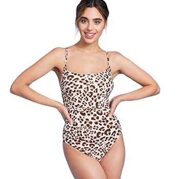 ワンピース amerge. slit JQ decollete belt onepiece Kate Belted Colorblock One Piece Swimsuit – VICI