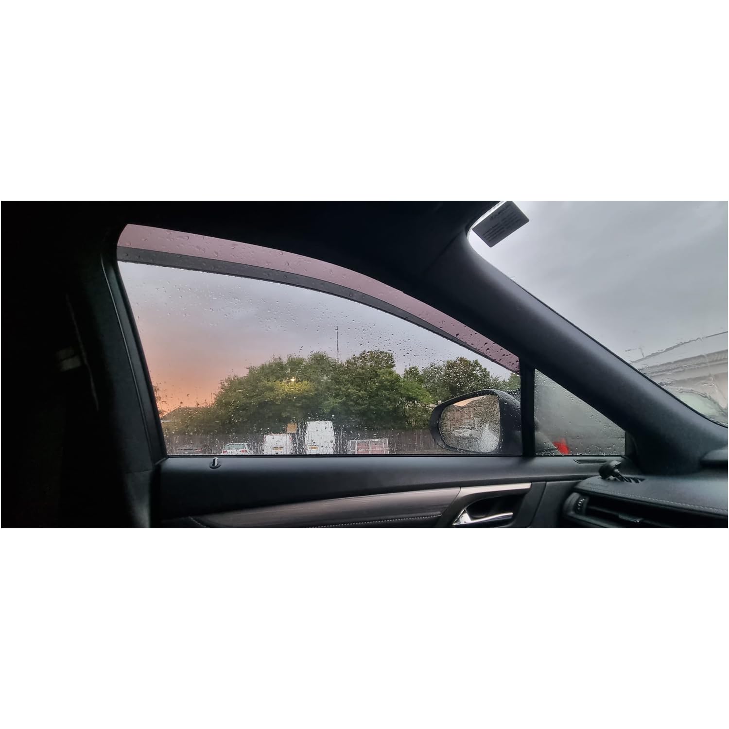 4 Pezzi Deflettori Aria Antiturbo For Ford Focus III 4/5 Porte - Foto 4