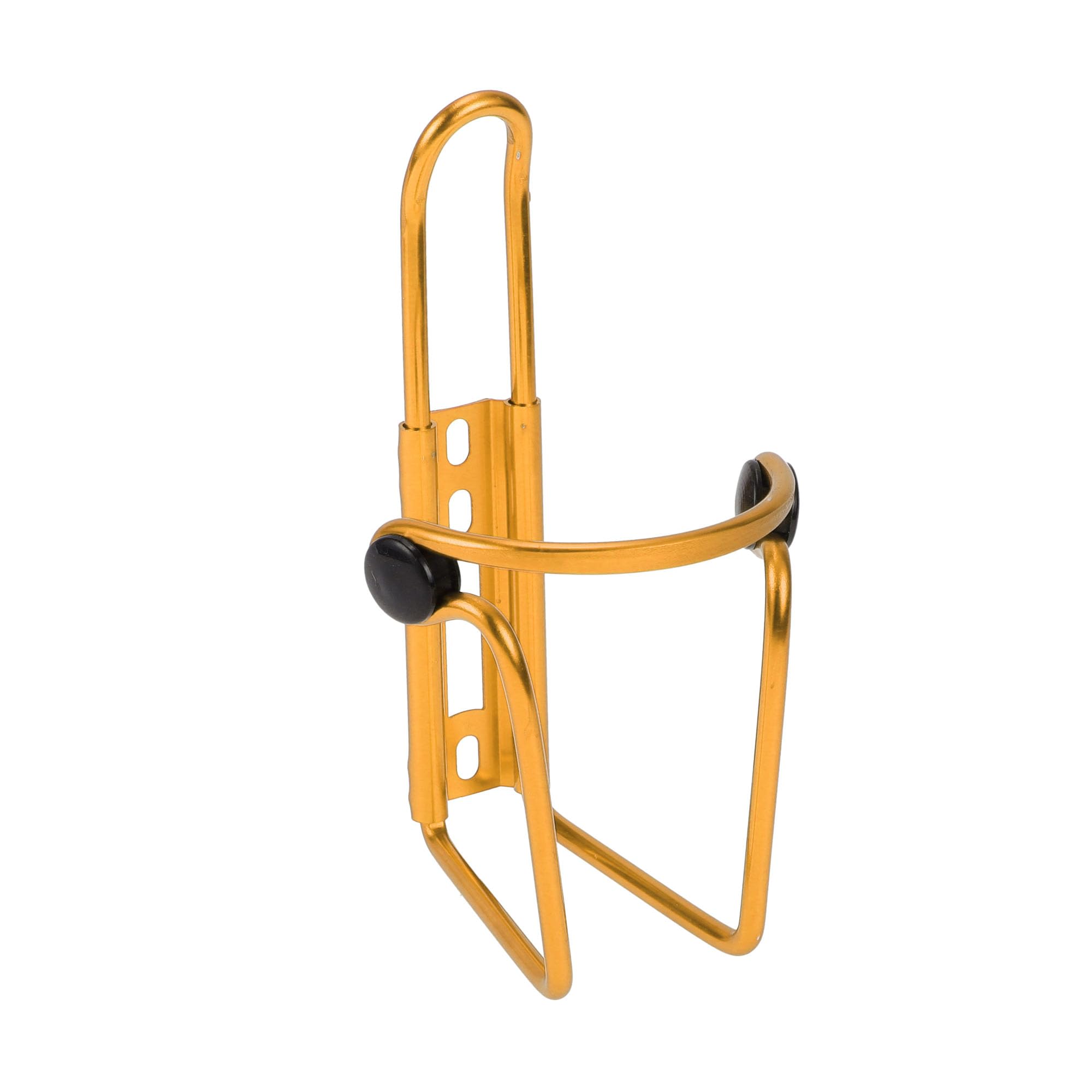 Motoforti Bike Bottle Cup Holder Cage Rack Thickened Strong Aluminium Alloy Bicycle Drinks Holder for MTB Road Mountain Bike Outdoor Cycling Gold Tone