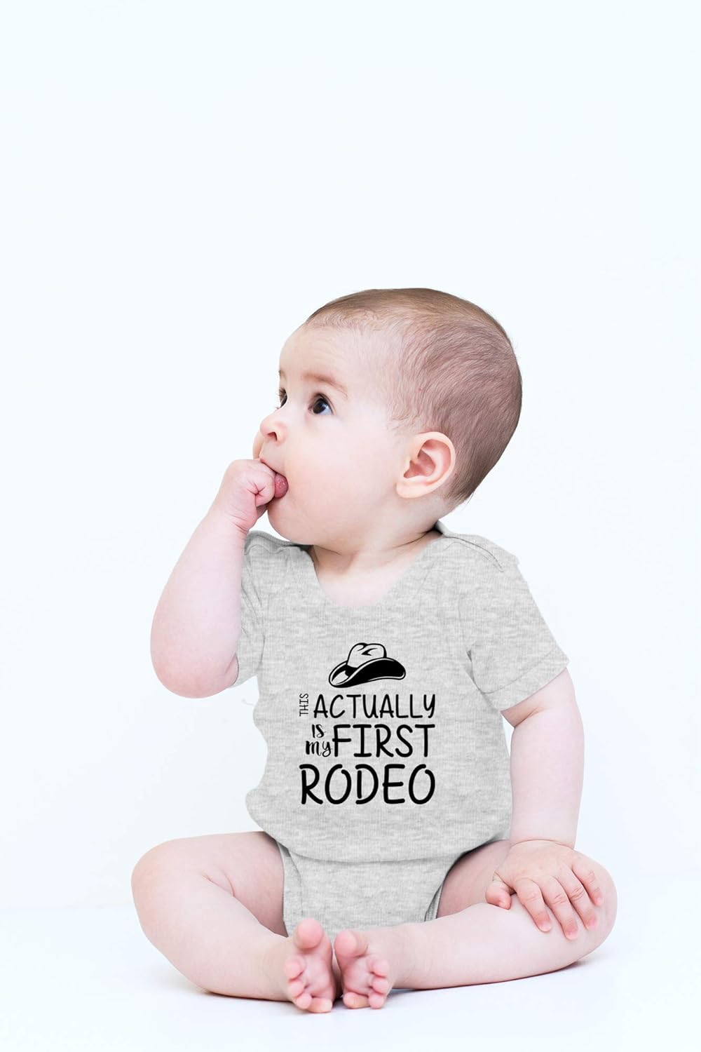 CBTwear This Is My First Rodeo - Baby Clothes - Funny Newborn Bodysuit Outfits for Boys and Girls - Image 2