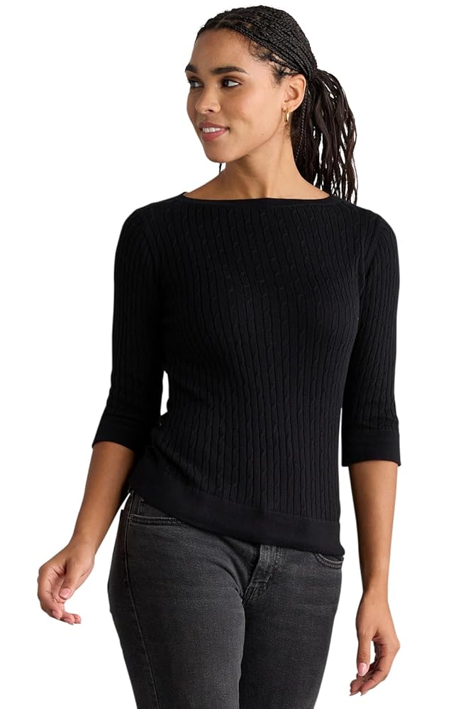 トップス C.E 3 Colour DBL Knit Boat Neck (XL) C.E - 【ラスト1点（XL）】3 Colour DBL Knit Boat Neck | ALTERFATE