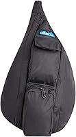 Vista 4 de KAVU Mochila bandolera tipo bandolera Mini Rope Sack - Blackout, Blackout