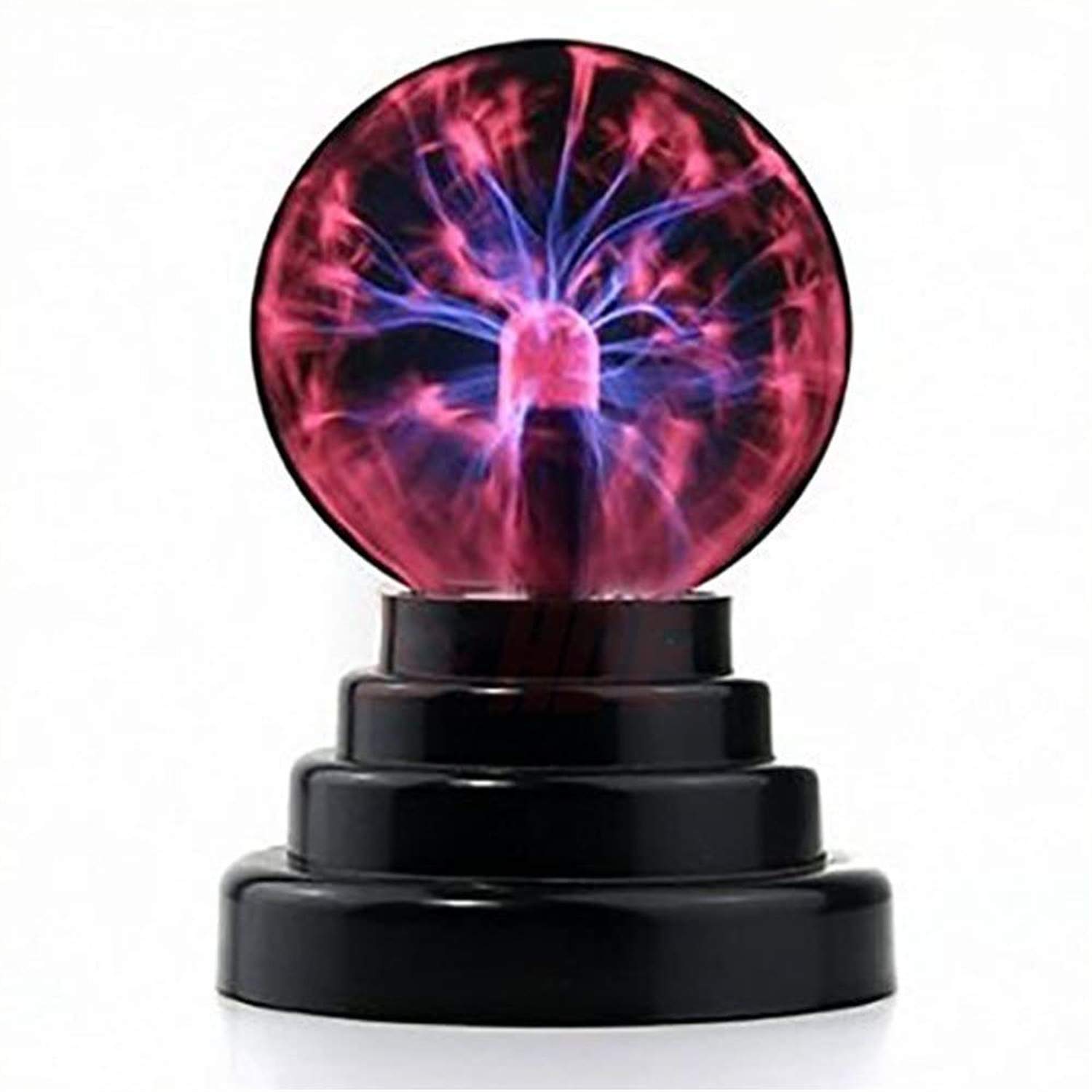 eWINNER USB or Battery Powered Plasma Ball Touch Sensitive Nebula Sphere Globe Novelty Light Toy for Decorations/Kids/Bedroom