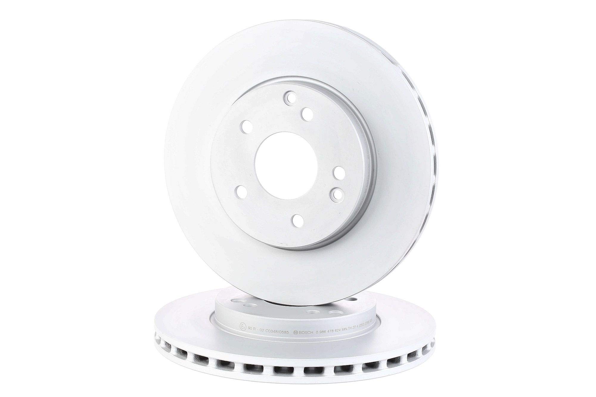 Bosch BD542 Discos de freno, certificación ECE-R90, 1 juego de 2 discos