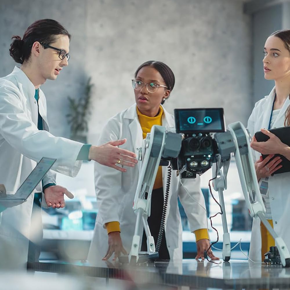 Voarge Biała sukienka do laboratorium medycznego, laboratorium chemicznego dla studentów, pielęgniarki, do szkoły, do pracy Cosplay