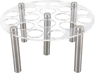 DIY Chess Piece Holder Versatile Size Acrylic Aluminum Chess Piece Stand for Enthusiasts