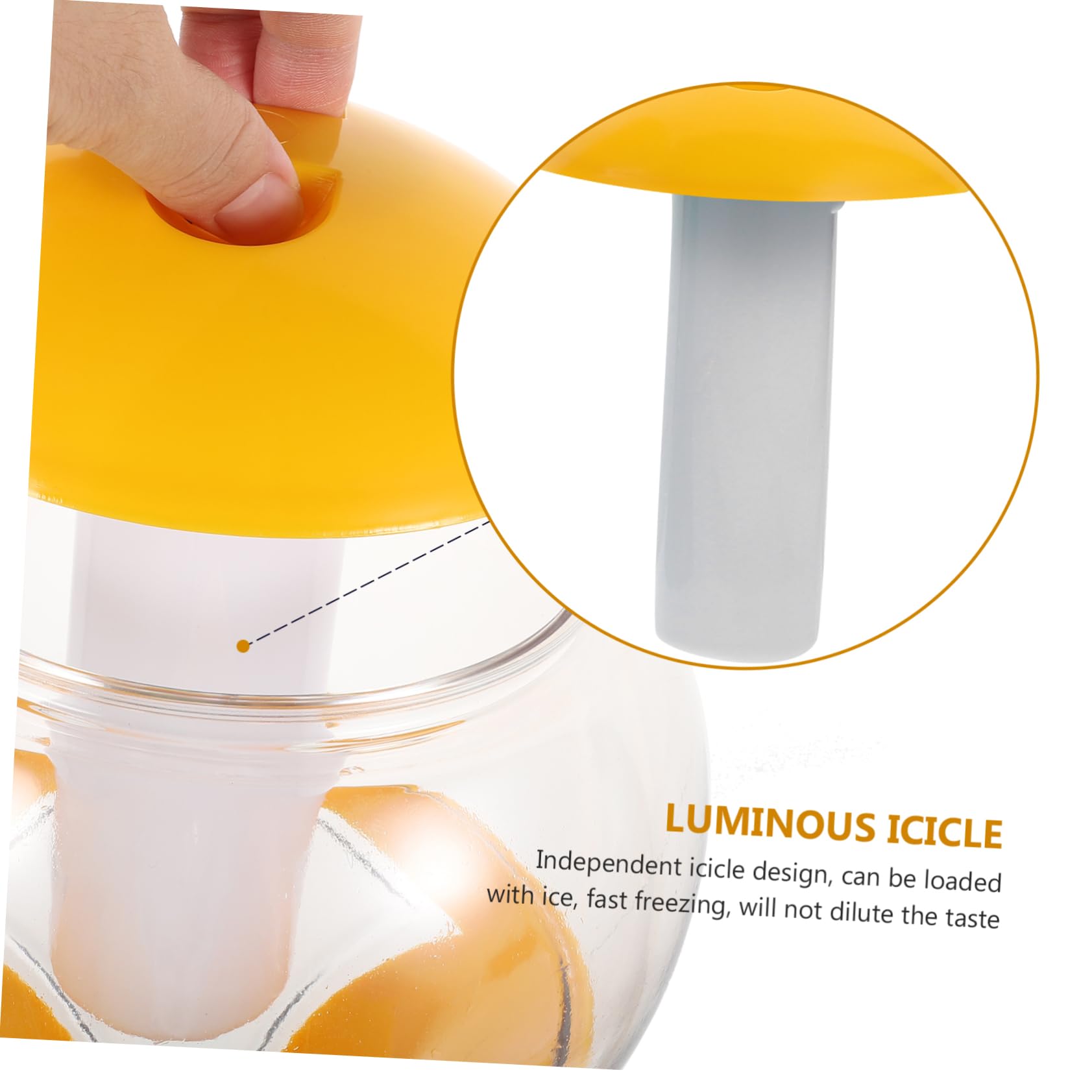Cabilock Dispensador De Cerveza A Prueba De Fugas 1 Grifo Creativo Para Bebidas Dispensador De Cócteles De Plástico Amarillo De 1 5 L