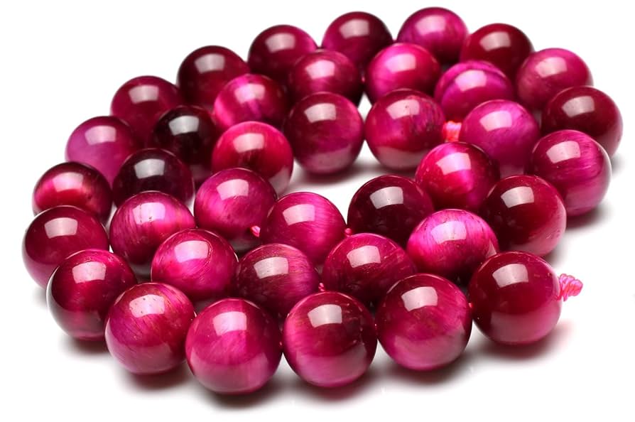 ローズタイガーアイたんのピアスたん！綺麗！ ピアス K10イエローゴールド 北海道産インカローズ (JL