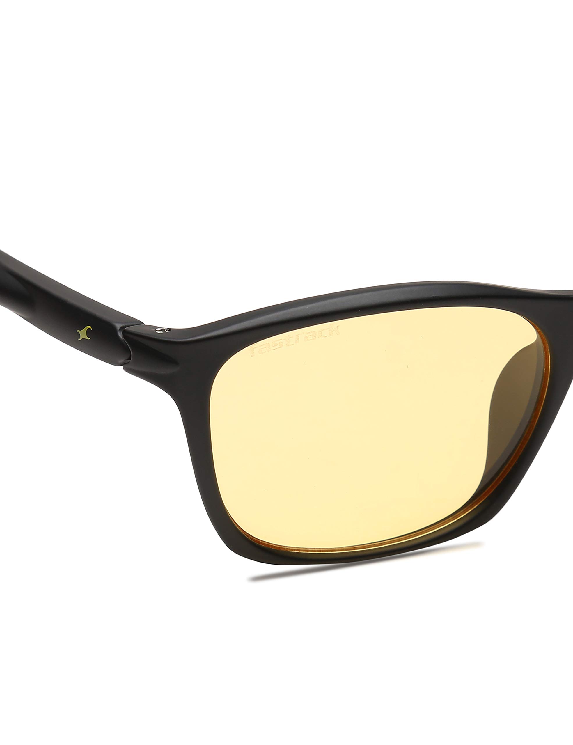 Fastrack Yellow Square 100% UV protected Sunglasses for Men - Image 5 thumbnail