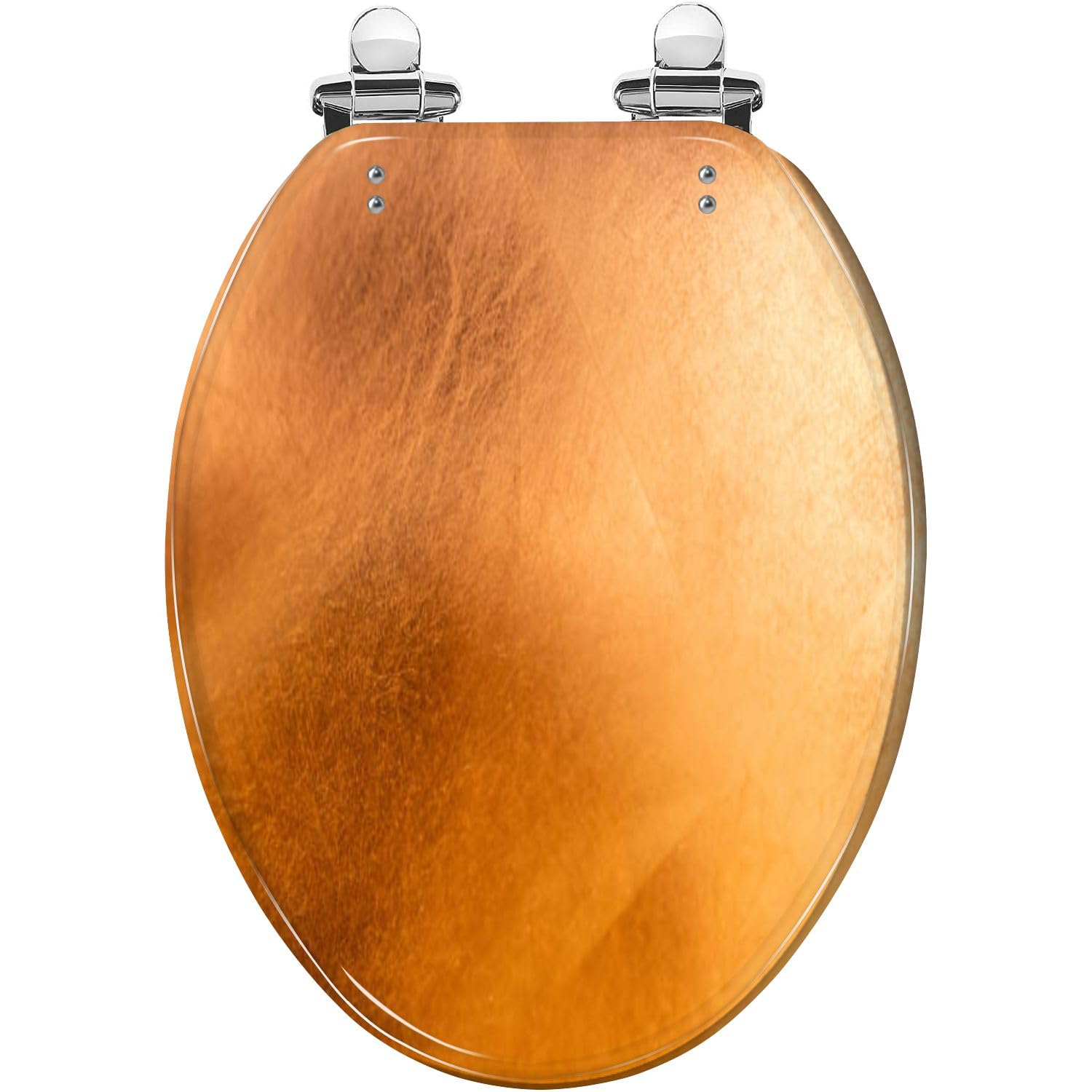 Green Frosted Glass Toilet Seat Elongated Slow Close Quick-Release Hinges Easy Clean(Multi1)