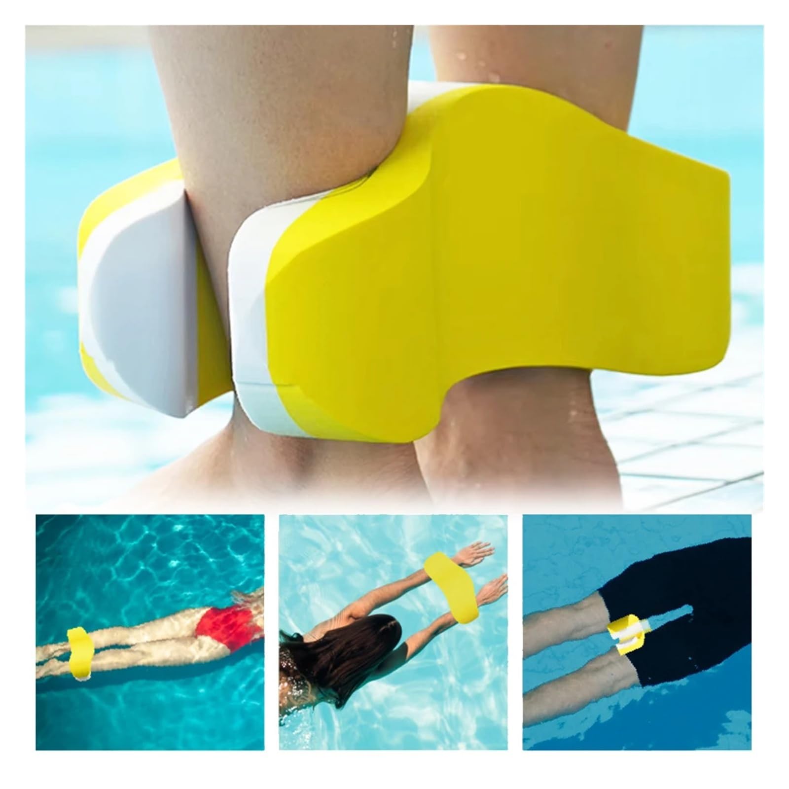 Generisch Pull Buoy Leg Float Kickboard Eva Auftrieb Schwimmbrett Freestyled Schwimmtraining Hilfe Unterstützung for Erwachsene Wasserübungen