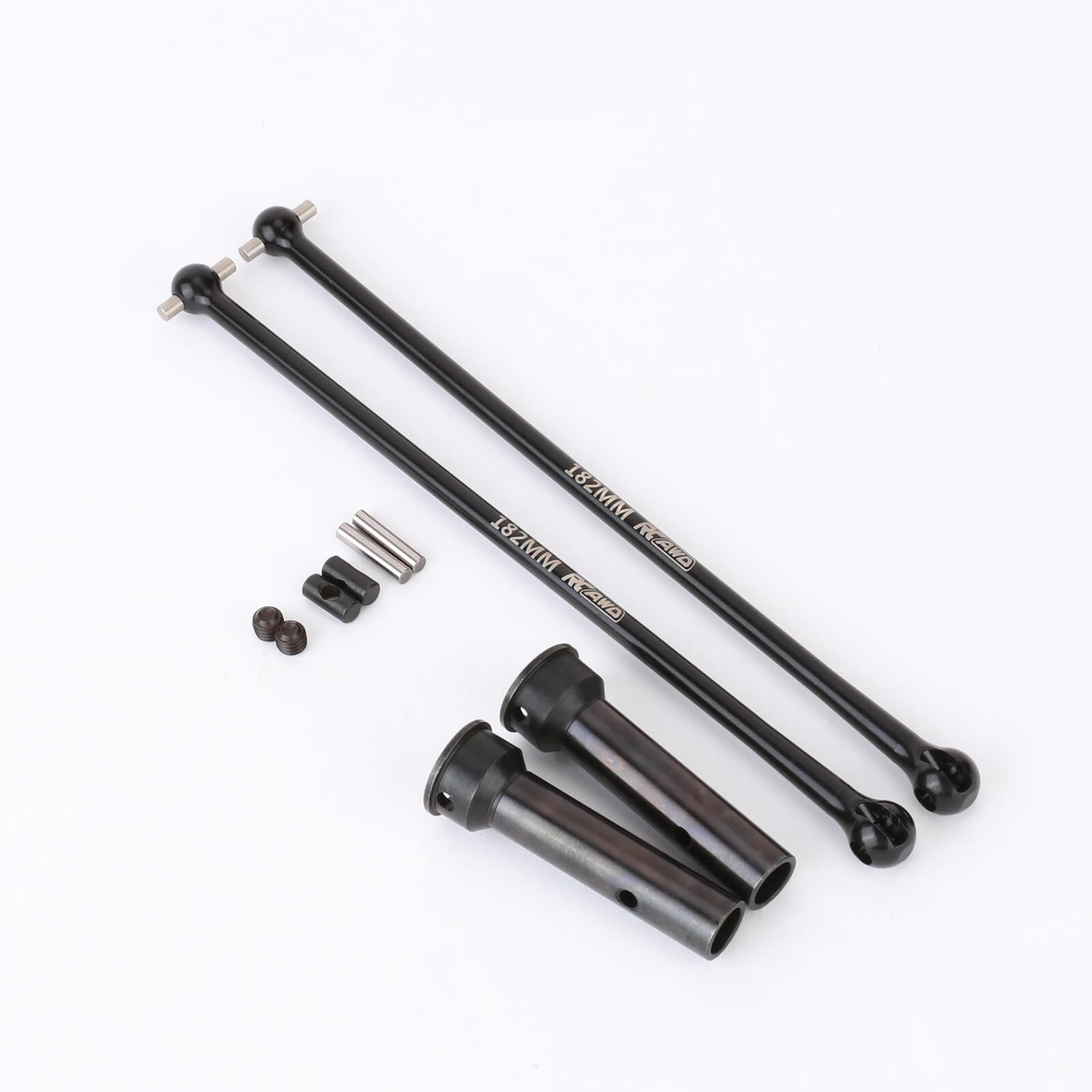 RCAWD 60% Increase in Hardness Drive Shaft Alloysteel for Arrma 1/5 Kraton Outcast 8S EXB Front Rear Driveshaft Series Upgrades Part