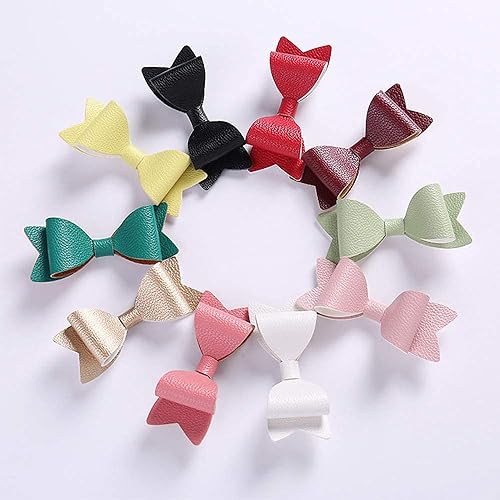 Miniatura 8 de Hojas de piel sintética de color liso, tela de cuero con textura de lichi, perfecta para manualidades, proyectos hechos a mano, lazos para el