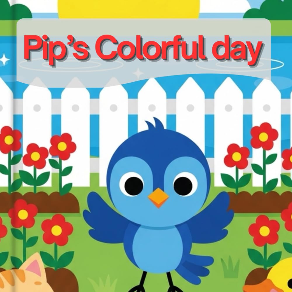 Pips colorful day , A story of bird .: a story book for kids age (3-7 )