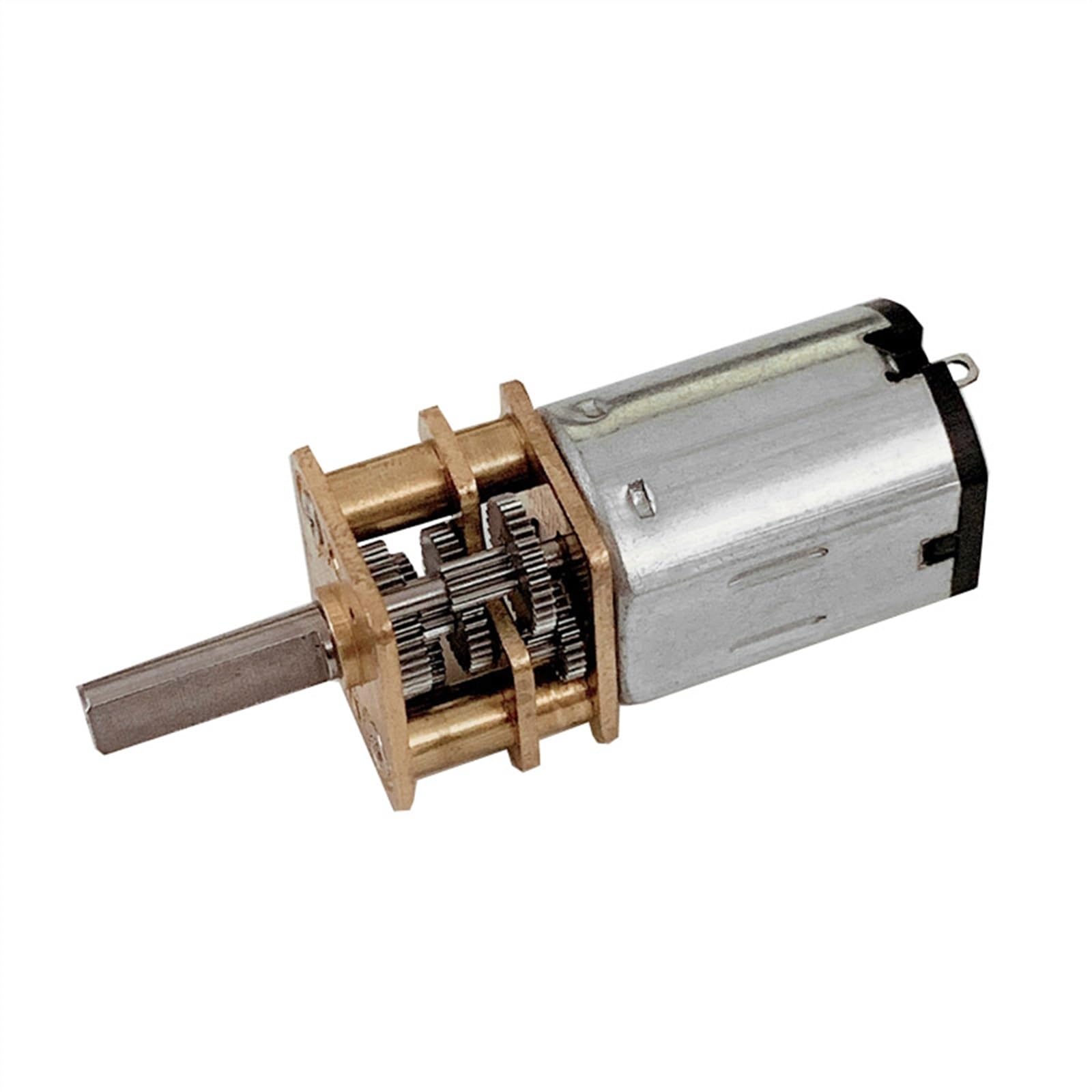 Stepper Motor GA12-N20 DC 3V 6V 12V Micro Metal Gear Motor Gear Wheel Gear Motor 30RPM 50RPM 60RPM 100RPM 150RPM 200RPM 300RPM 600RPM 1000RPM(500RPM,OneColor)