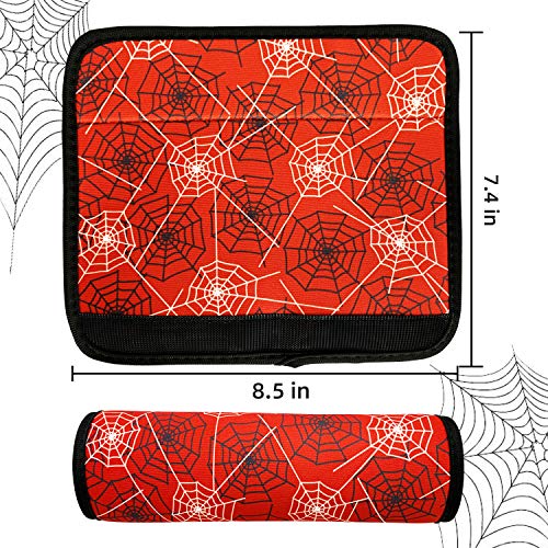 Image of Spider Seat Belt Cover for Kids, Seat Belt Pad for Boys, Car Seat Straps Shoulder Pads for Kids, Kid's Seat Belt Cushion, Shoulder Strap Pad, 1 Piece(RED)