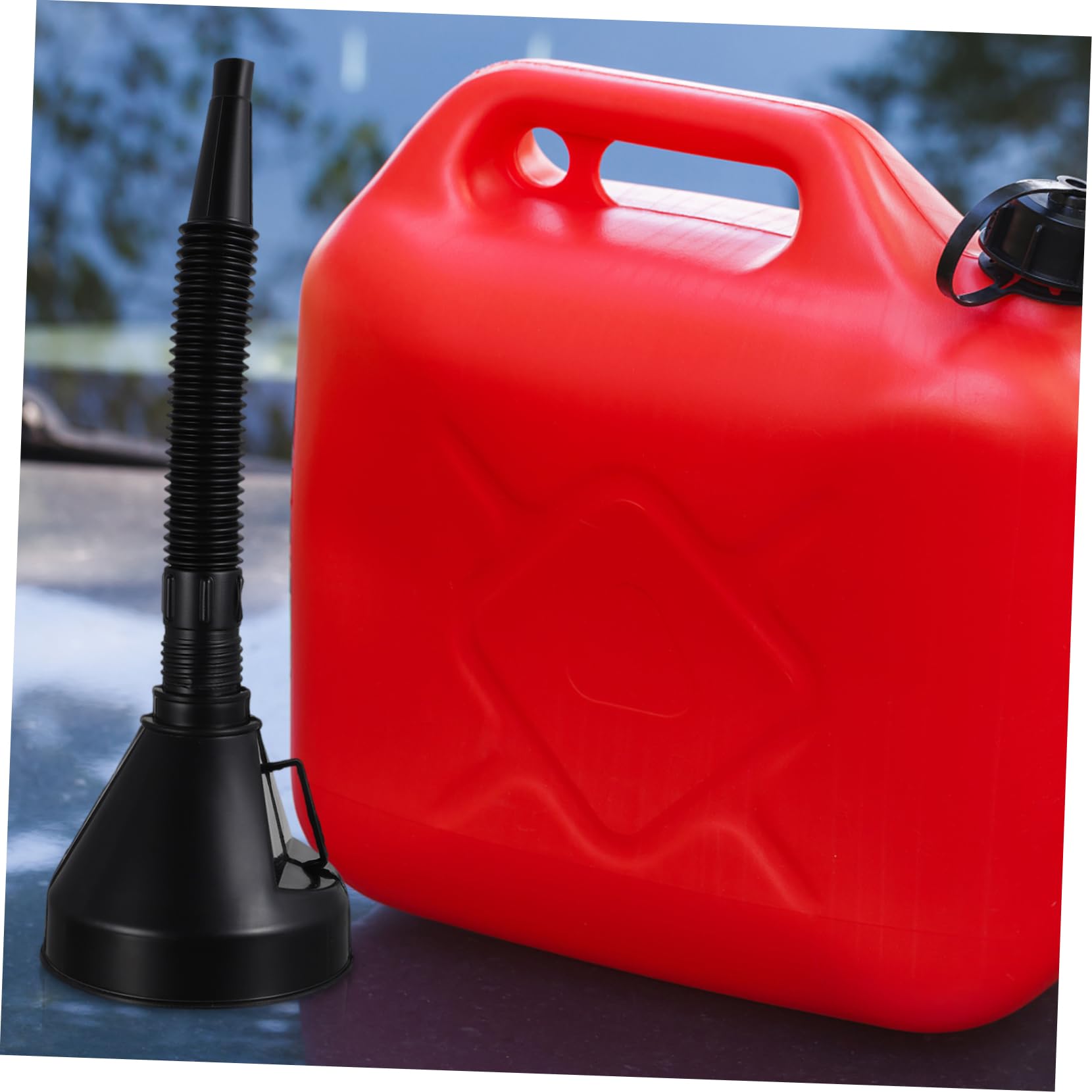 iplusmile 6pezzi Imbuto Per Motore Con Filtro Maglia Per Carburante Oli e Fluidi Vari Facile Da Usare e Maneggiare Strumento Duraturo Per Auto e