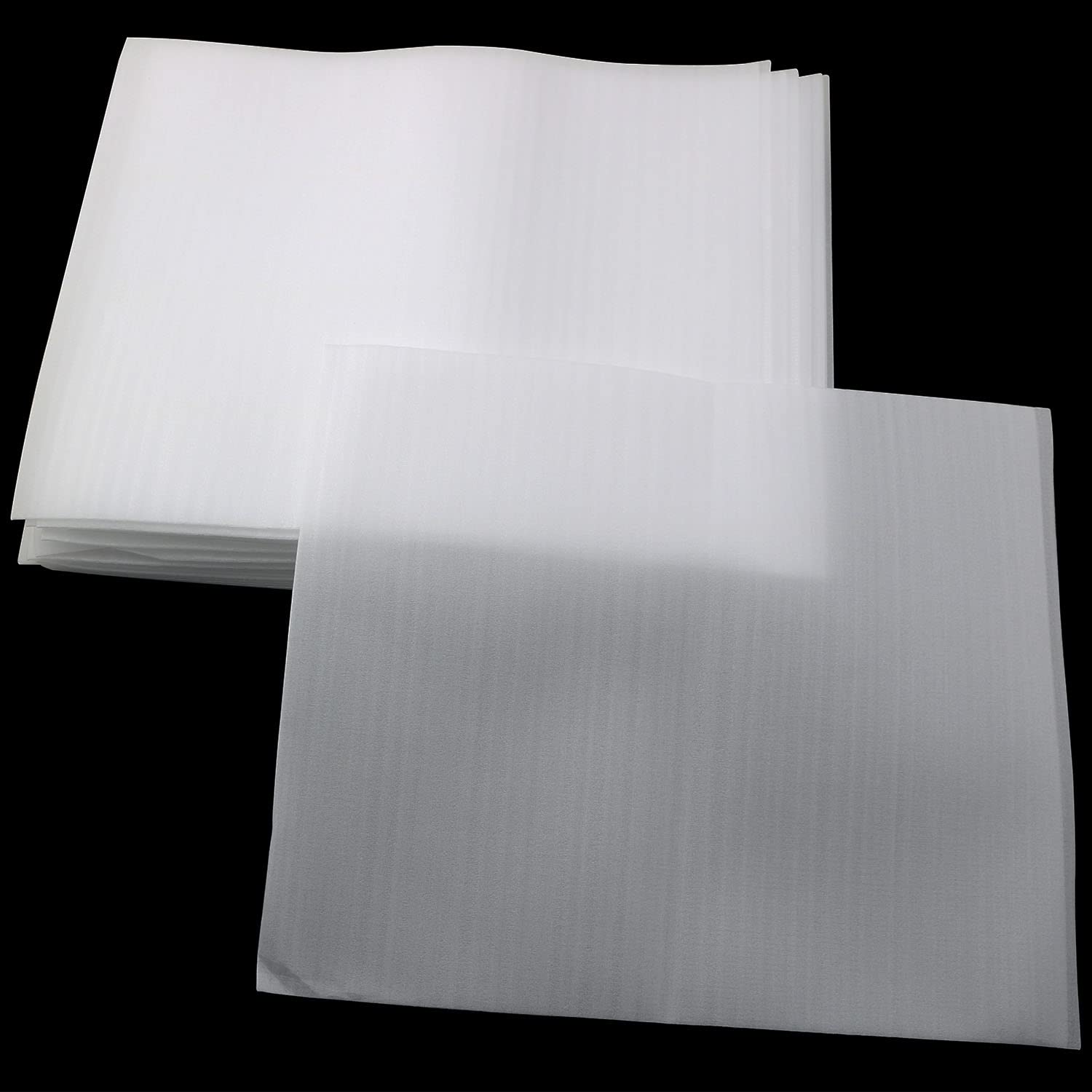 50pcs Foam Pouches, Packing Foam Wrap Sheets for Shipping, Fragile