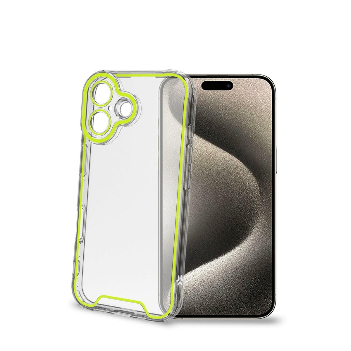 Celly Funda Para Móvil Iphone 16 Transparente - Marca Ean: 8021735211112