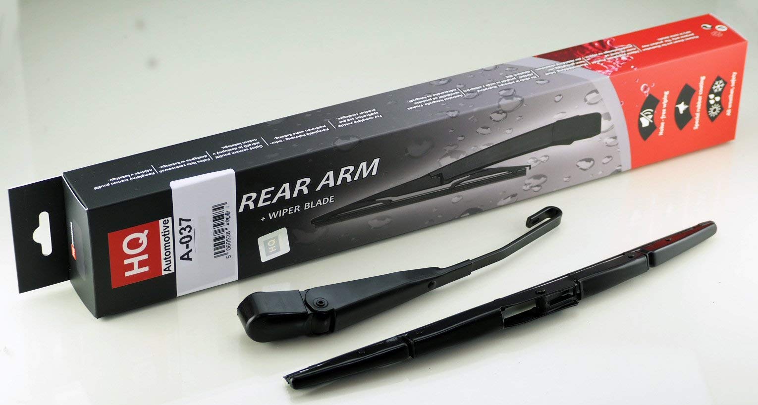 HQ AUTOMOTIVE Dedicated Rear Car Wiper Blade Arm Fits: Honda CRV CR-V MK4 2012-2016 HQ A-037