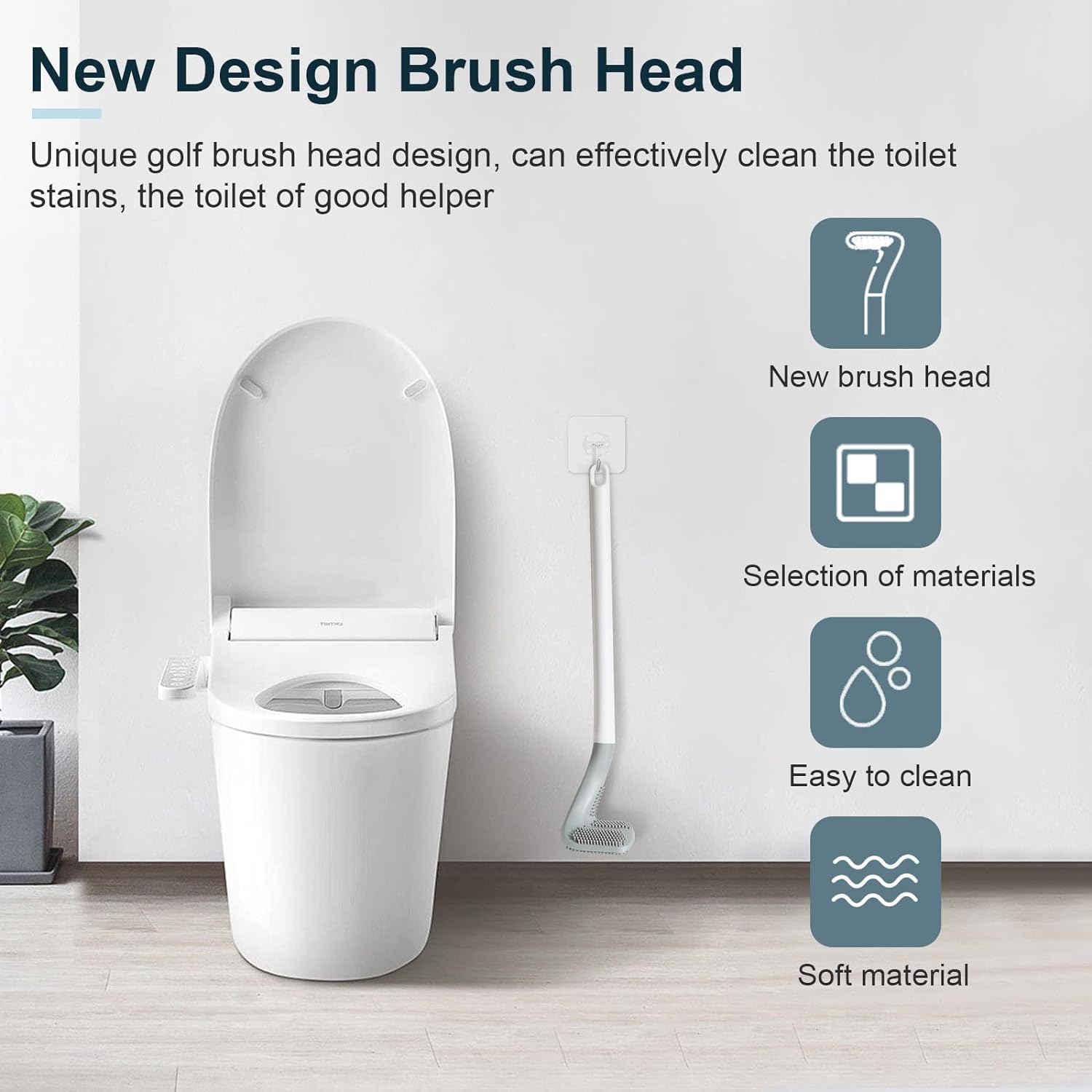 RECLUSE Golf Toilet Brush - 2 Pack -6 RECLUSE Golf Toilet Brush - 2 Pack -6