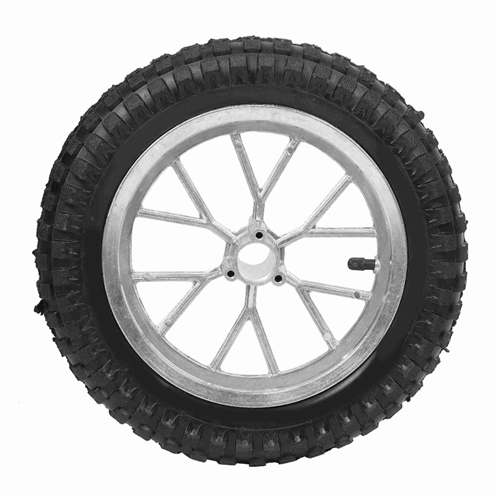 Pneu Moto 12 1/2 X 2.75,Pneu De Moto,Roues Et Pneus De Sports Motorisés,Roue De Pneu Arrière Avant De Moto De 12,5 X 2,75 Pouces Avec Jante Compatible Avec Le Mini Vélo De