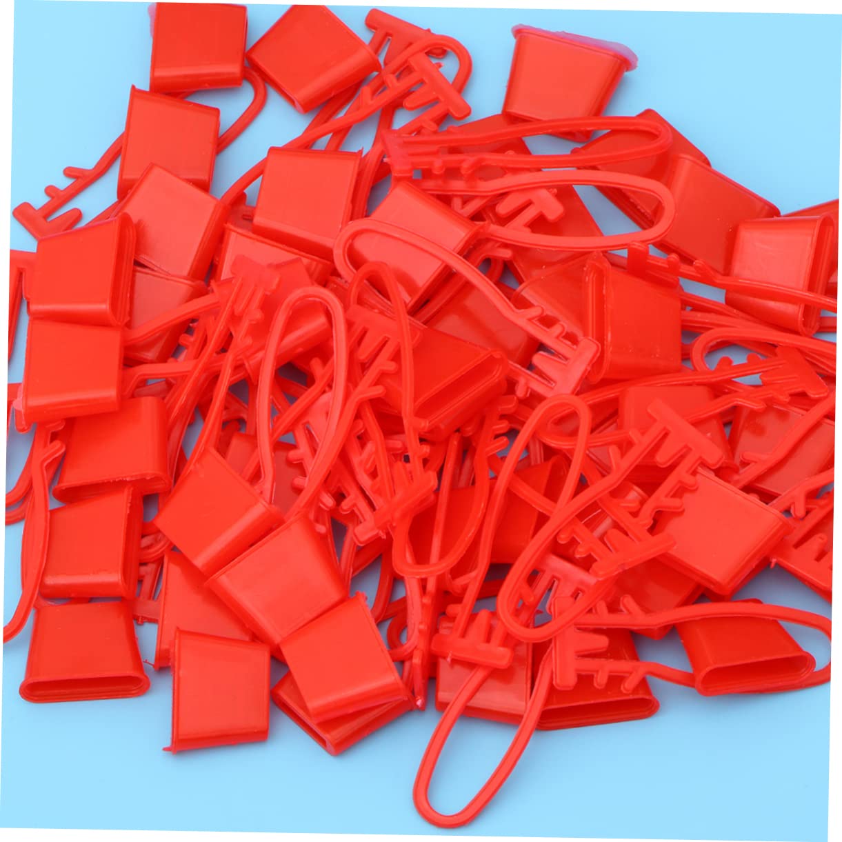 Alipis 100 Piezas Bolsa de Compras de Frutas Bolsas de de Malla Bolsas de Malla Neta de Frutas y Verduras Compras netas de plástico de Red Mesh Bag Rojo