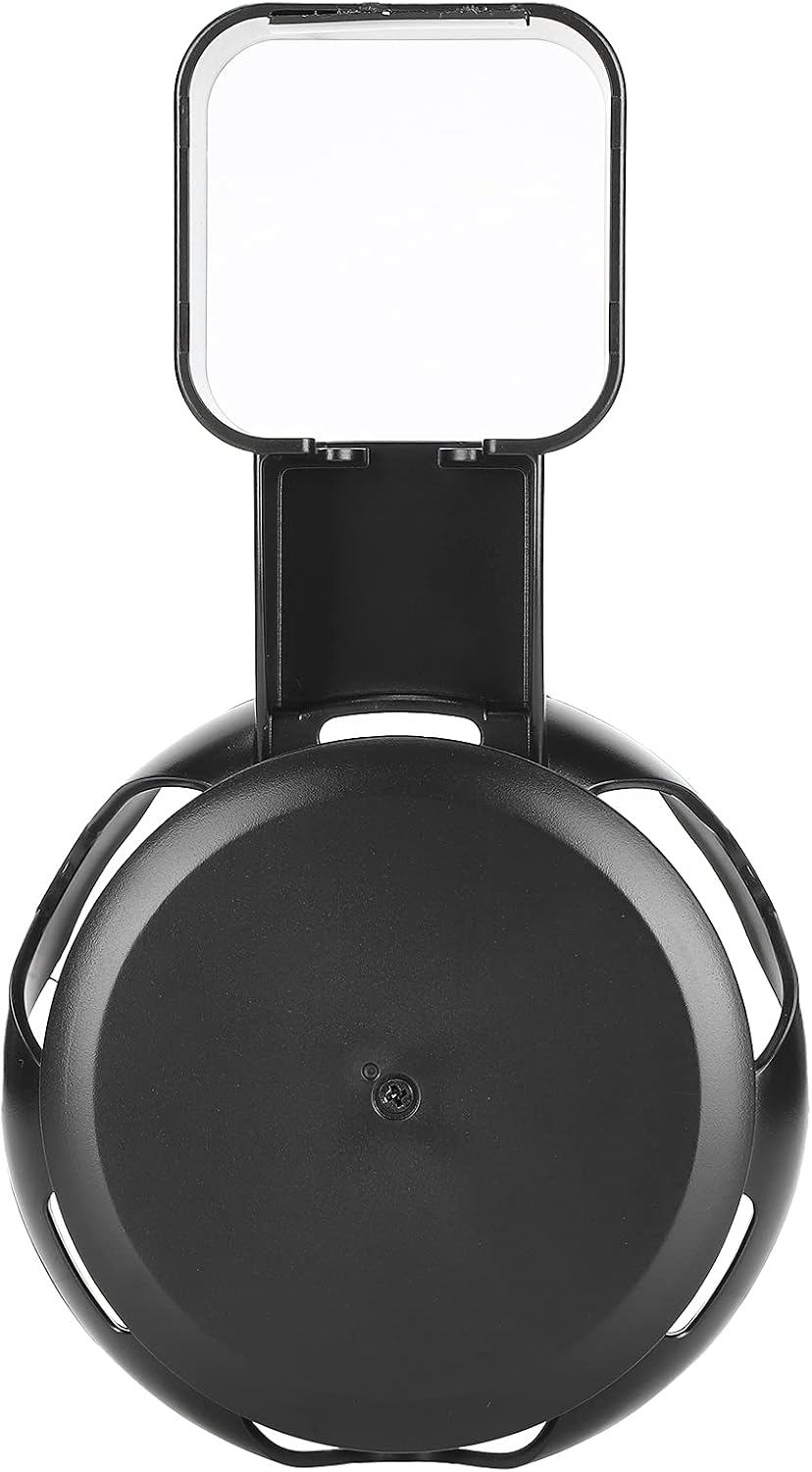 GOTOTOP Speaker Wall Mount for Dot 3rd Gen, Secure Clip Holder (Black)